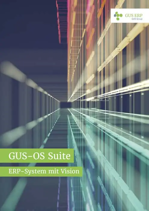 GUS OS Suite Flyer cover - GUS-OS Suite - GUS ERP