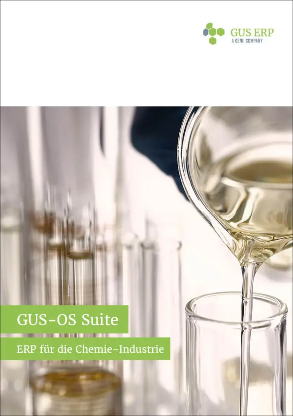 GUSOS Chemie - GUS-OS Suite - GUS ERP