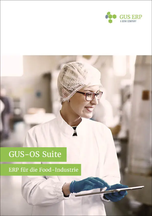 GUSOS Food - GUS-OS Suite - GUS ERP