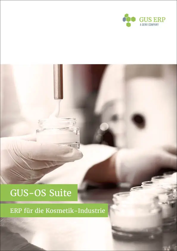 GUSOS Kosmetik - GUS-OS Suite - GUS ERP