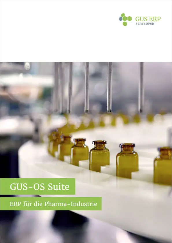 GUSOS Pharma - GUS-OS Suite - GUS ERP